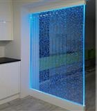 MURO D'ACQUA CON BOLLE VERTICALI